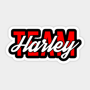 Team Harley Sticker